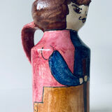 Vintage pitcher Portuguese pottery