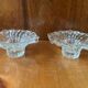 Paire de bougeoirs tournesol scandinave vintage années 70s