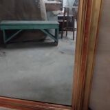 Gilded wood and pastiglia mirror, mid-19th century