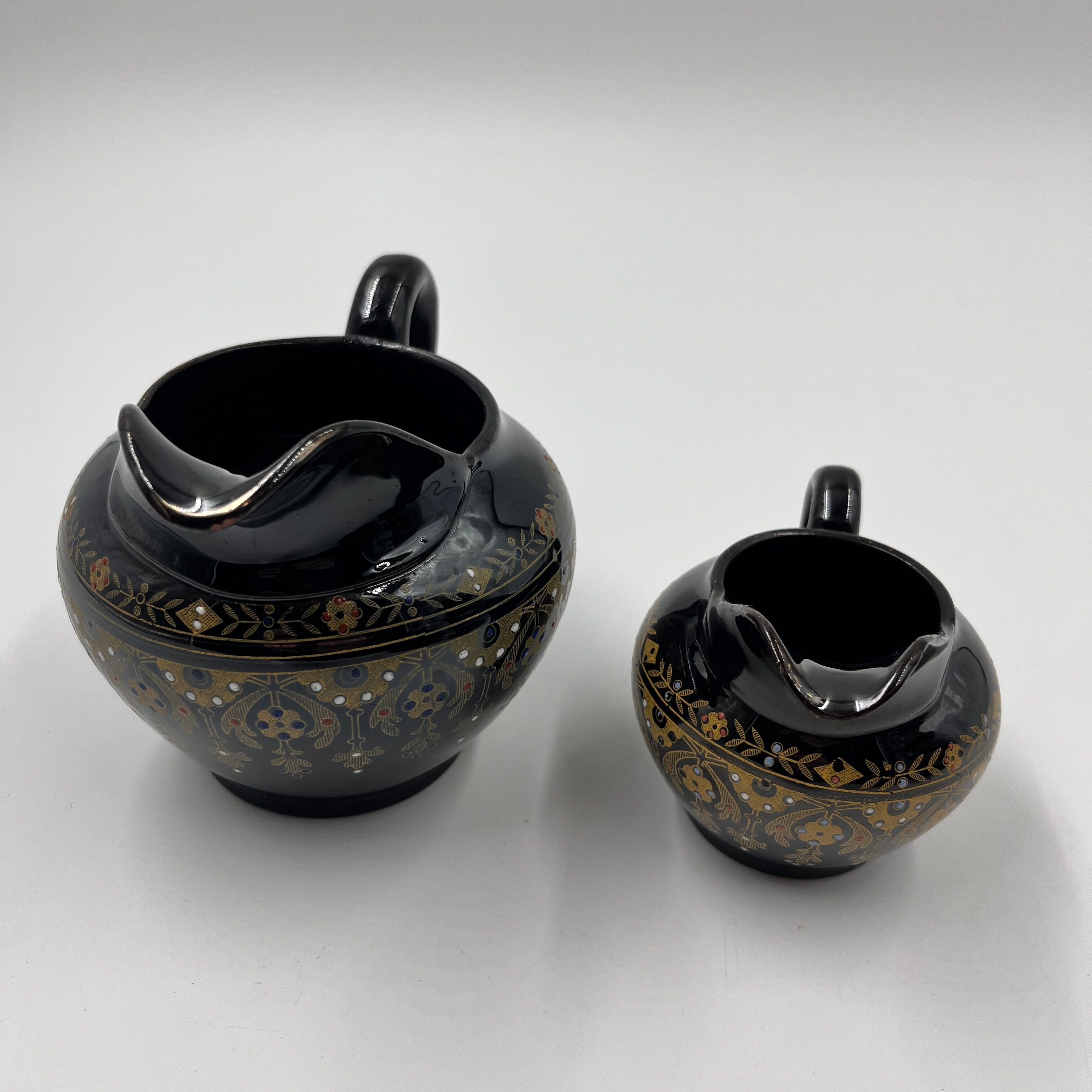 Tea service Sarreguemines Rockingham