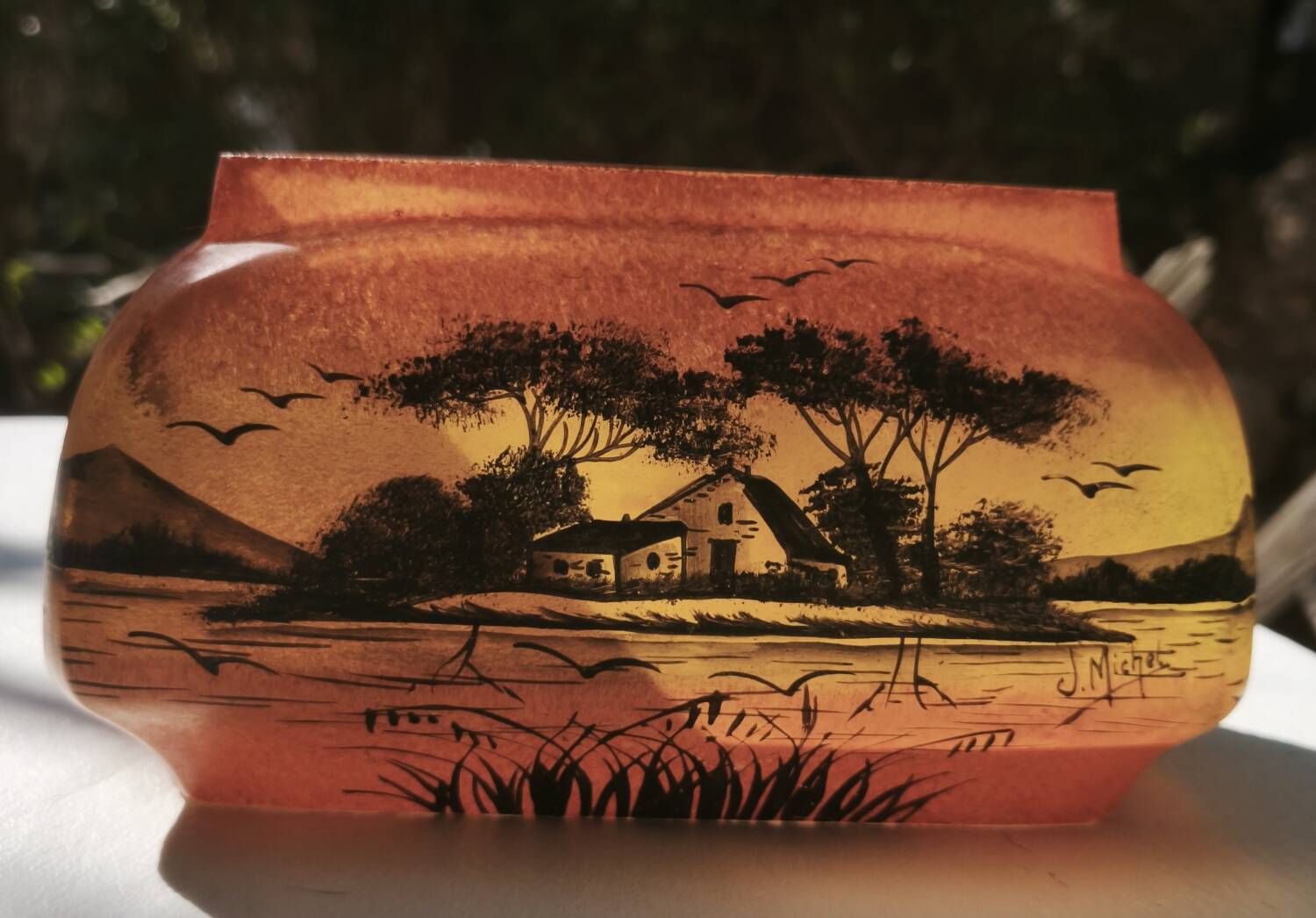 J. Michel lakeside planter