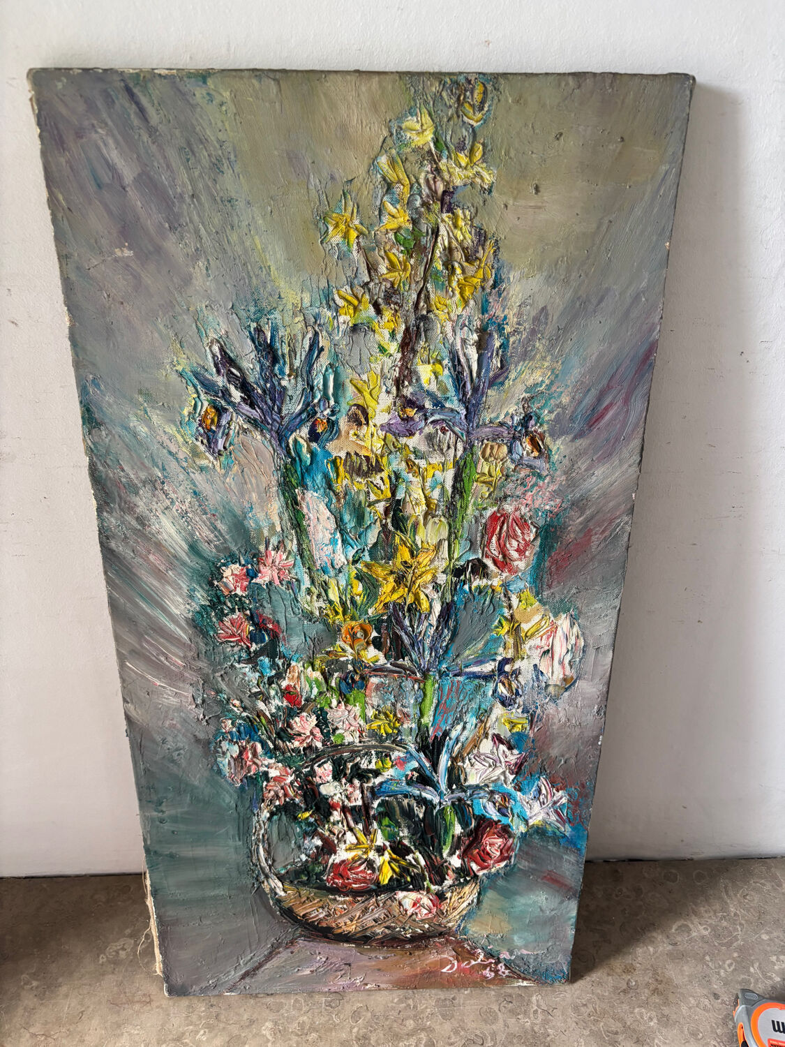 Signed bouquet of flowers from 1968
