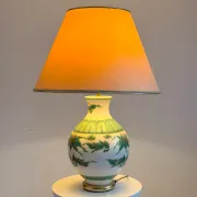 Vintage ceramic lamp 1970 Louis Drimmer