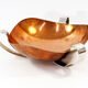 Mid-Century Copper & Silver Decorative Centerpiece