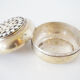 Brass and mother-of-pearl box