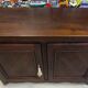 Buffet ancien 2 portes avec coffre XIXème