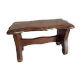 Old wooden stool or step