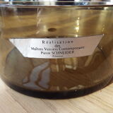 Pierre Schneider smoked glass dish