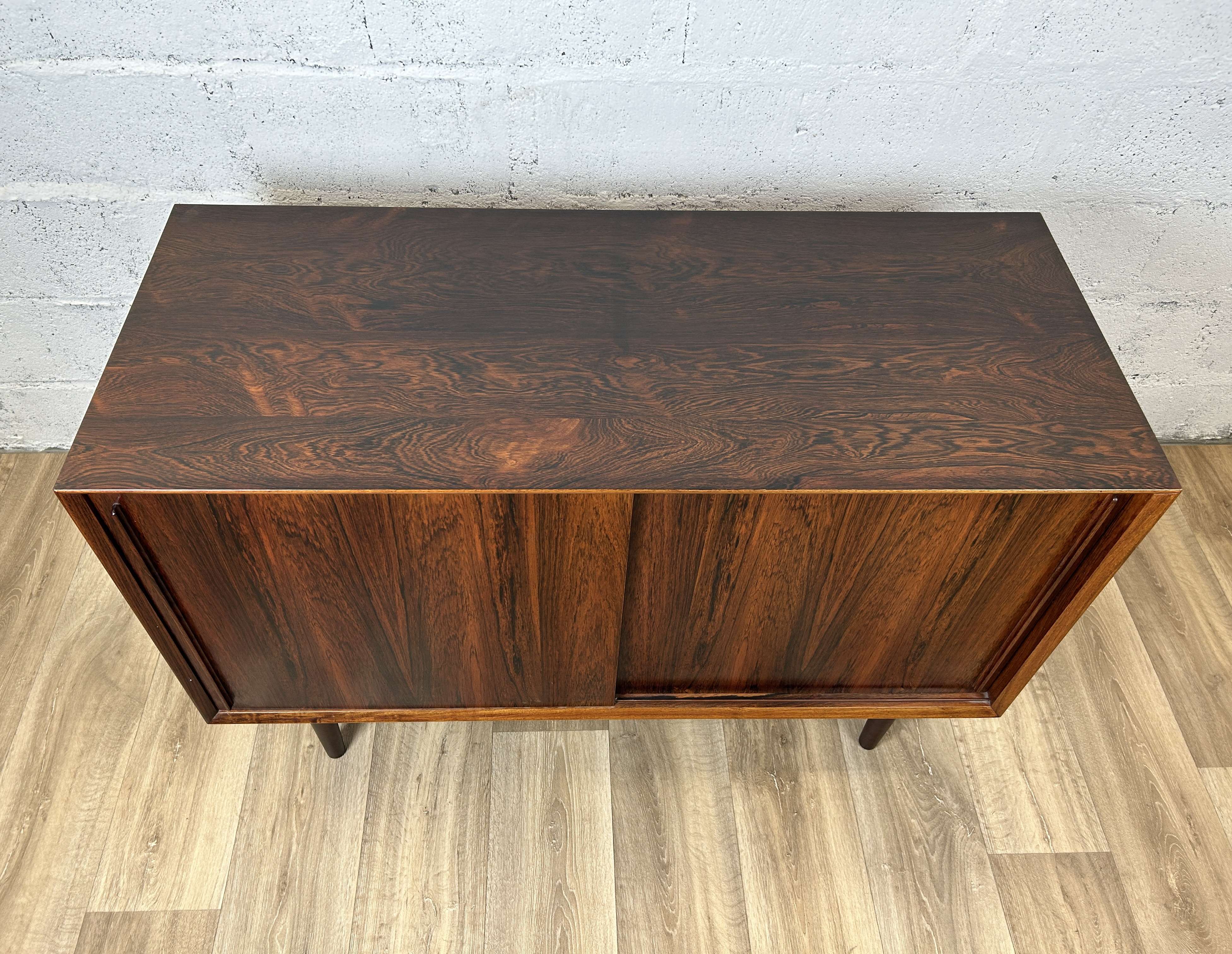 Vintage Scandinavian rosewood sideboard, 60s