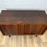 Vintage Scandinavian rosewood sideboard, 60s