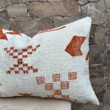 Moroccan floor cushion, decorative cushions, vintage Moroccan ottoman