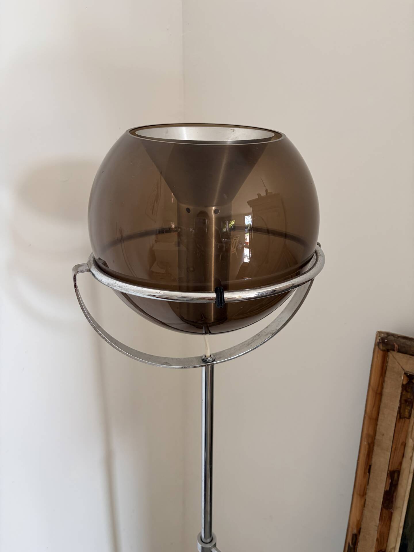 Lampadaire vintage Raak globe 2000