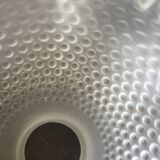 Pleated lampshade frosted glass ceiling