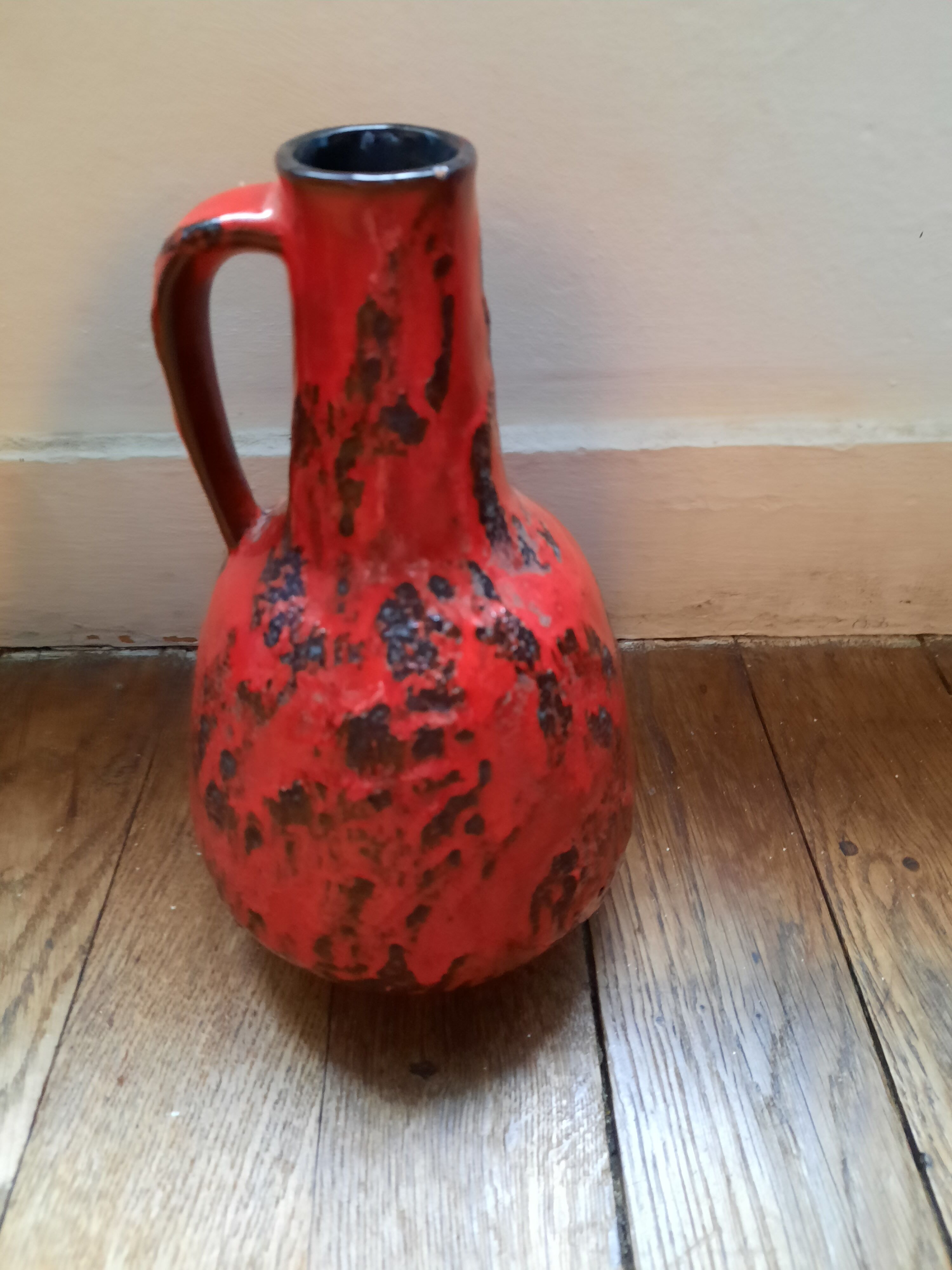 Vintage ceramic pitcher