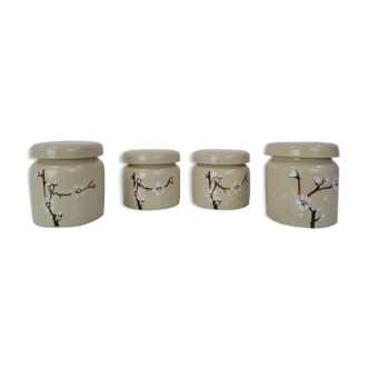 Set of four Ceramic Cans by Ditmar Urbach,circa 1930's,