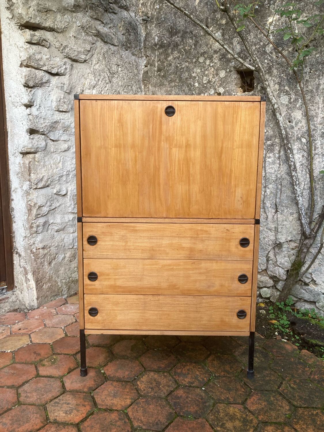 Vintage secretary Pierre Guariche ARP