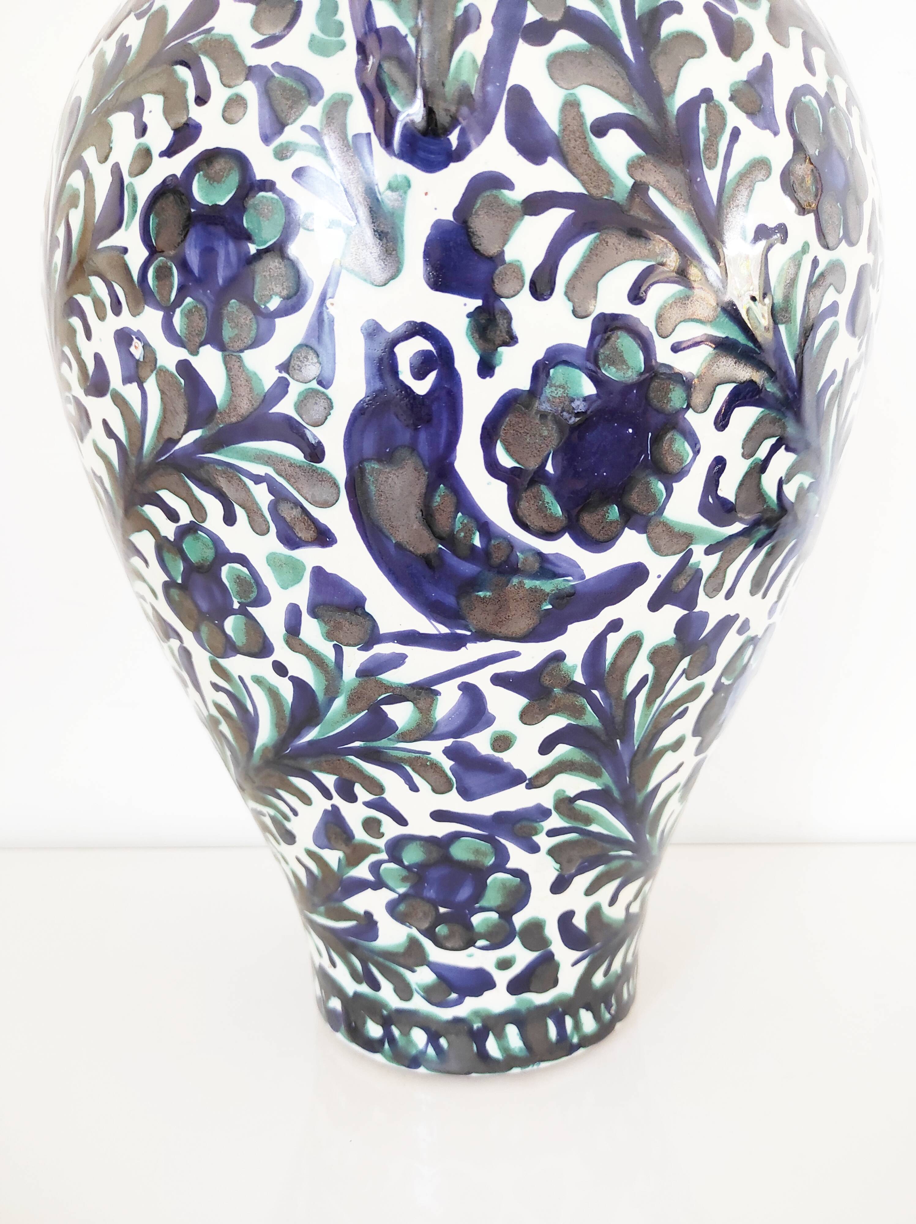 Jar / Andalusian Vase Flowers 50 cm