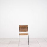 Rattan side chair by Carl Auböck