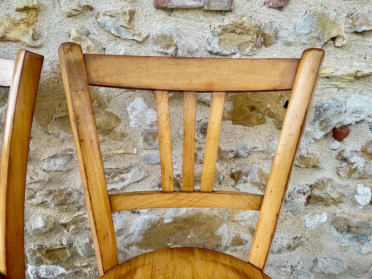 Pair of bistro chairs circa 50s/60s