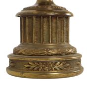 Large Brass Table Lamp Classic French Empire Style