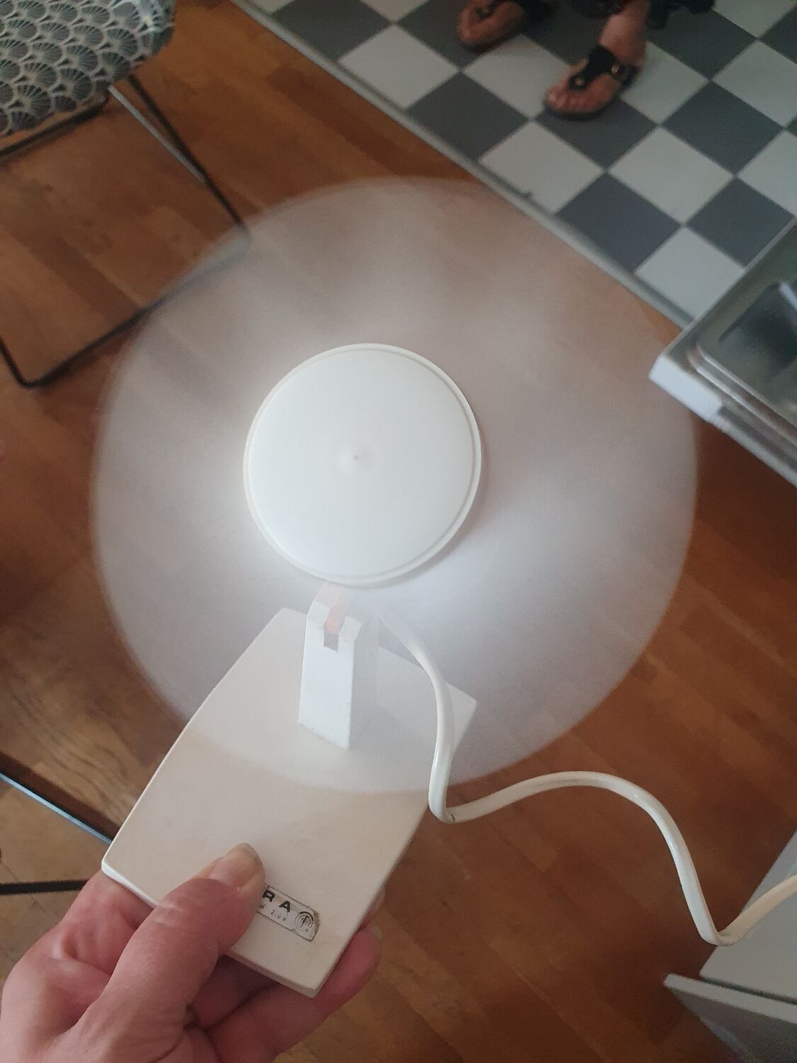 Ventilateur vintage cora vintage années 60 70