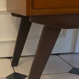 Vintage sideboard with compass feet