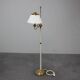 Lampadaire en métal et laiton, Allemagne 1970