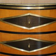 Buffet Demi-lune Satinwood & Laiton Colombo Mobili