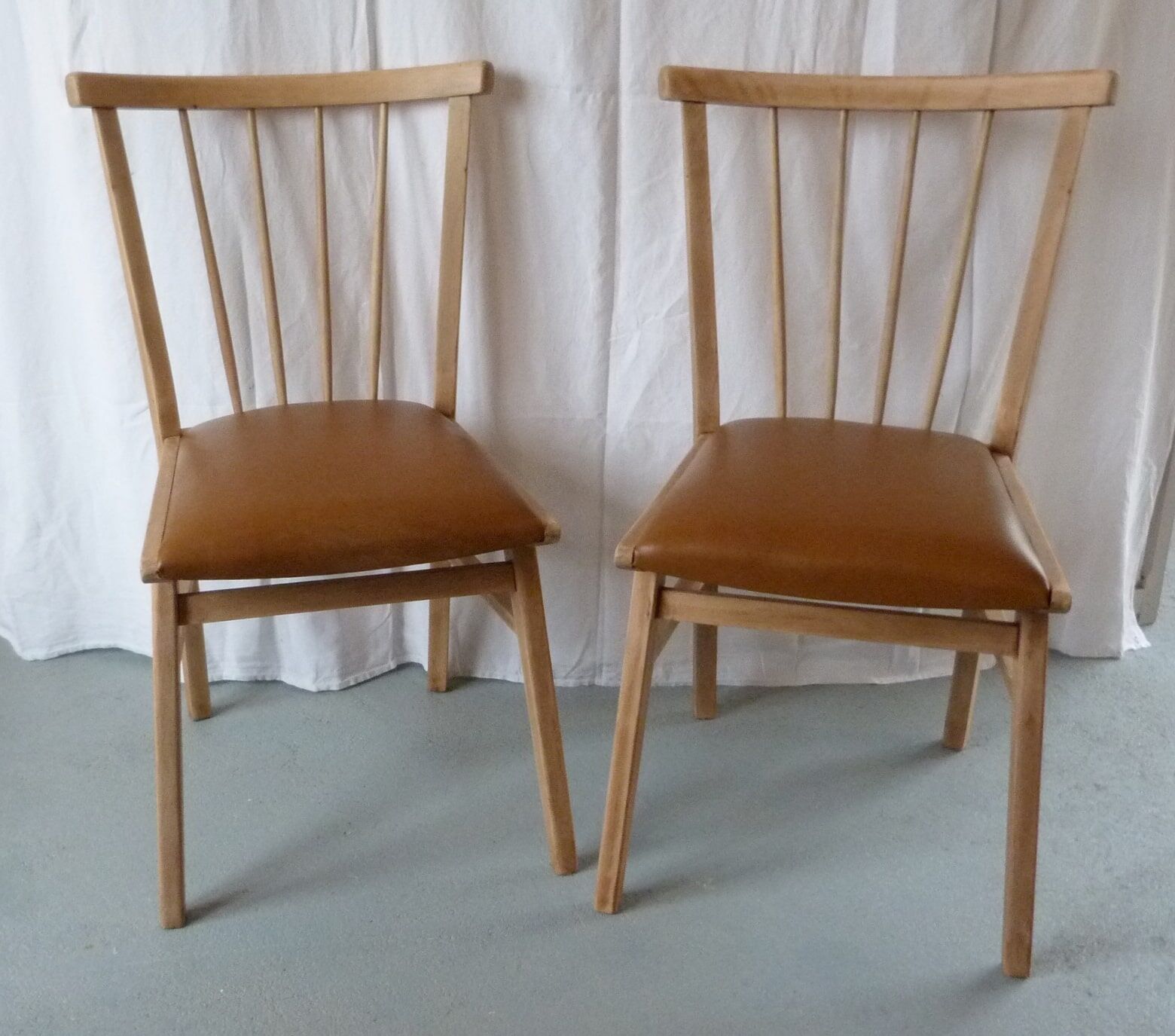Pair of baumann chairs