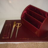 Letter holders, desk pads & accessories the Tanner leather, 1970