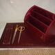 Letter holders, desk pads & accessories the Tanner leather, 1970