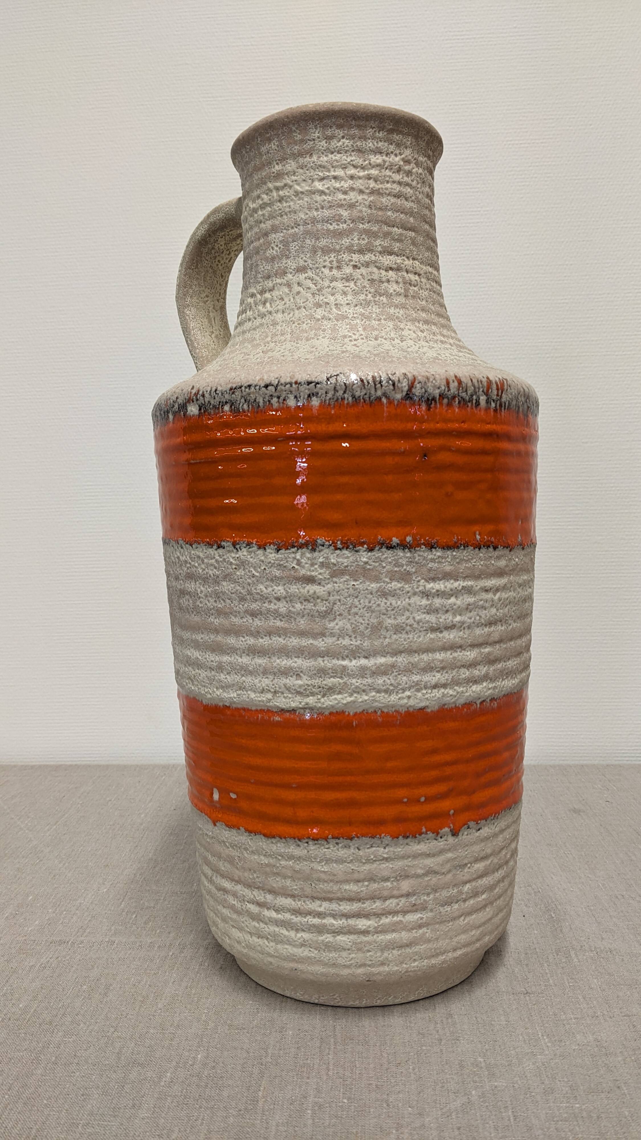XL ceramic vase by Carstens, West Germany circa 1960