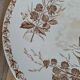 Antique compotier Badonviller model Blackberry in ironstone