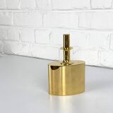 23 carat gold plated brass carafe, Pierre Forssell for Skultuna, 1960