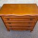 Bibus Louis XV commode in solid wood from the 1960s.