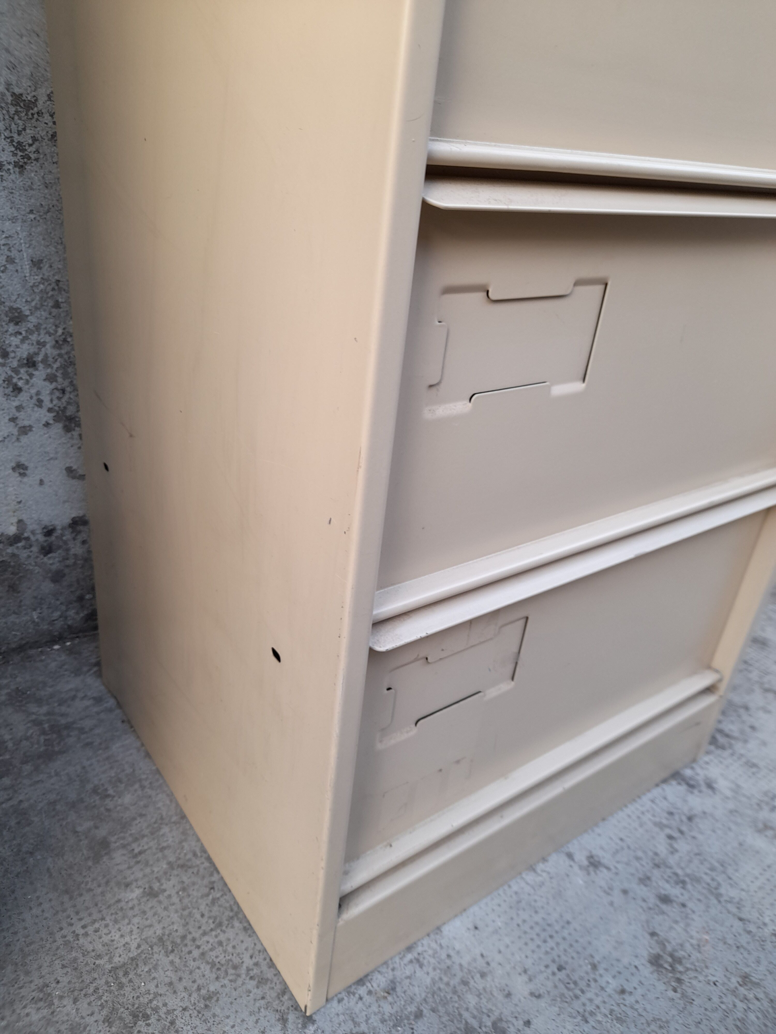Tolix iron claplet cabinet