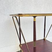 Desserte vintage roulante
