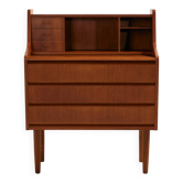 Restored teak bureau desk