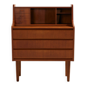 Restored teak bureau desk