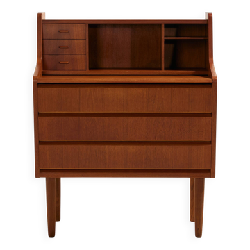 Restored teak bureau desk