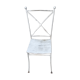 Chaise de jardin fer forgé