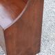 Pair of bedside tables from the 70s in rosewood stained oak veneer