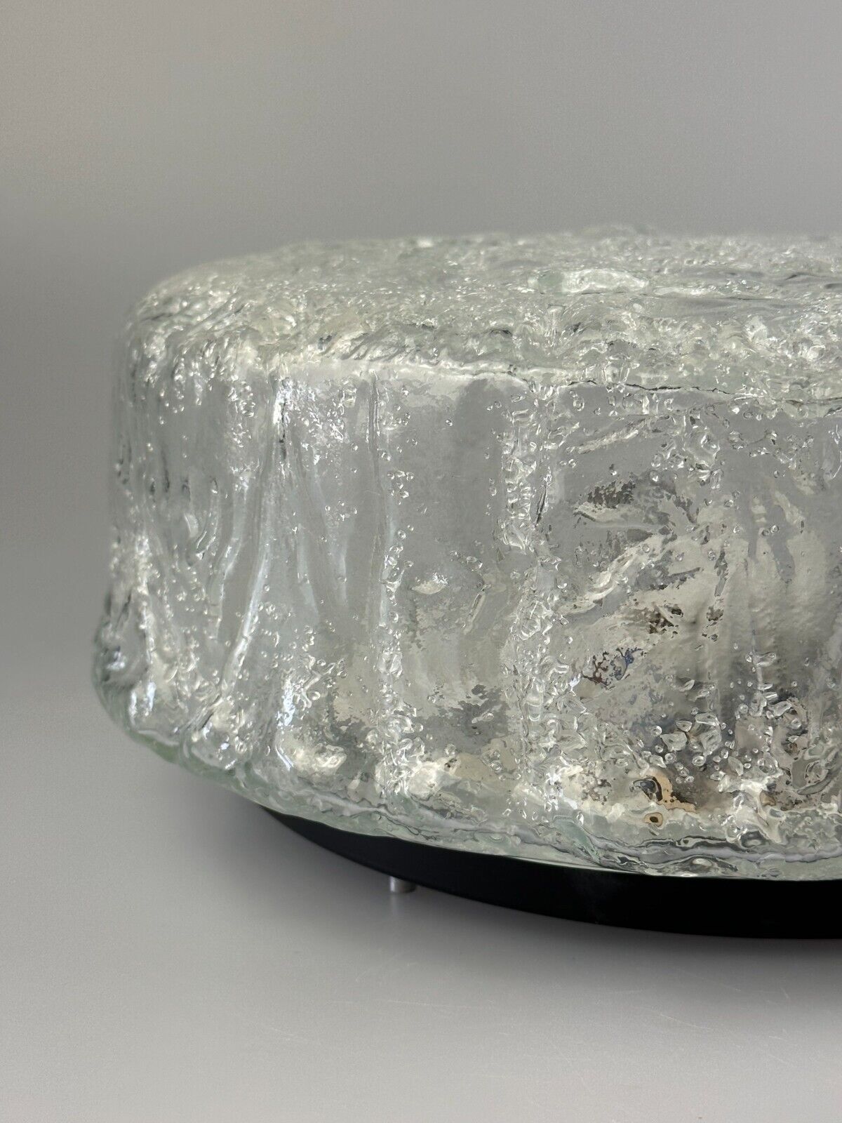 60s 70s ceiling lamp Glashütte Limburg Germany Plafoniere Space Age