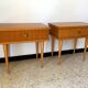 Paire de chevets vintage années 60