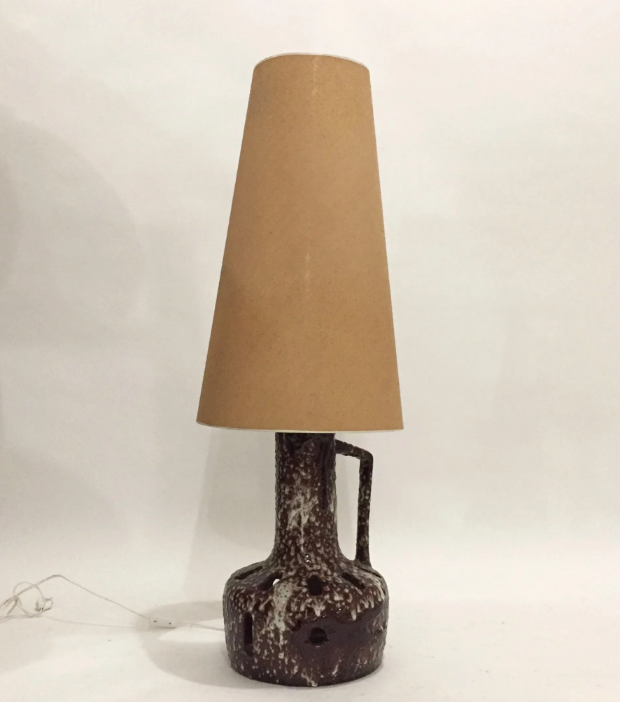 Ceramic floor lamp