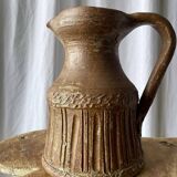 Stoneware jug Basque artisan pottery