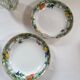 Lot de 6 assiettes creuses wedgwood eden