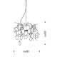 Ingo maurer zettel’z 6 chandelier