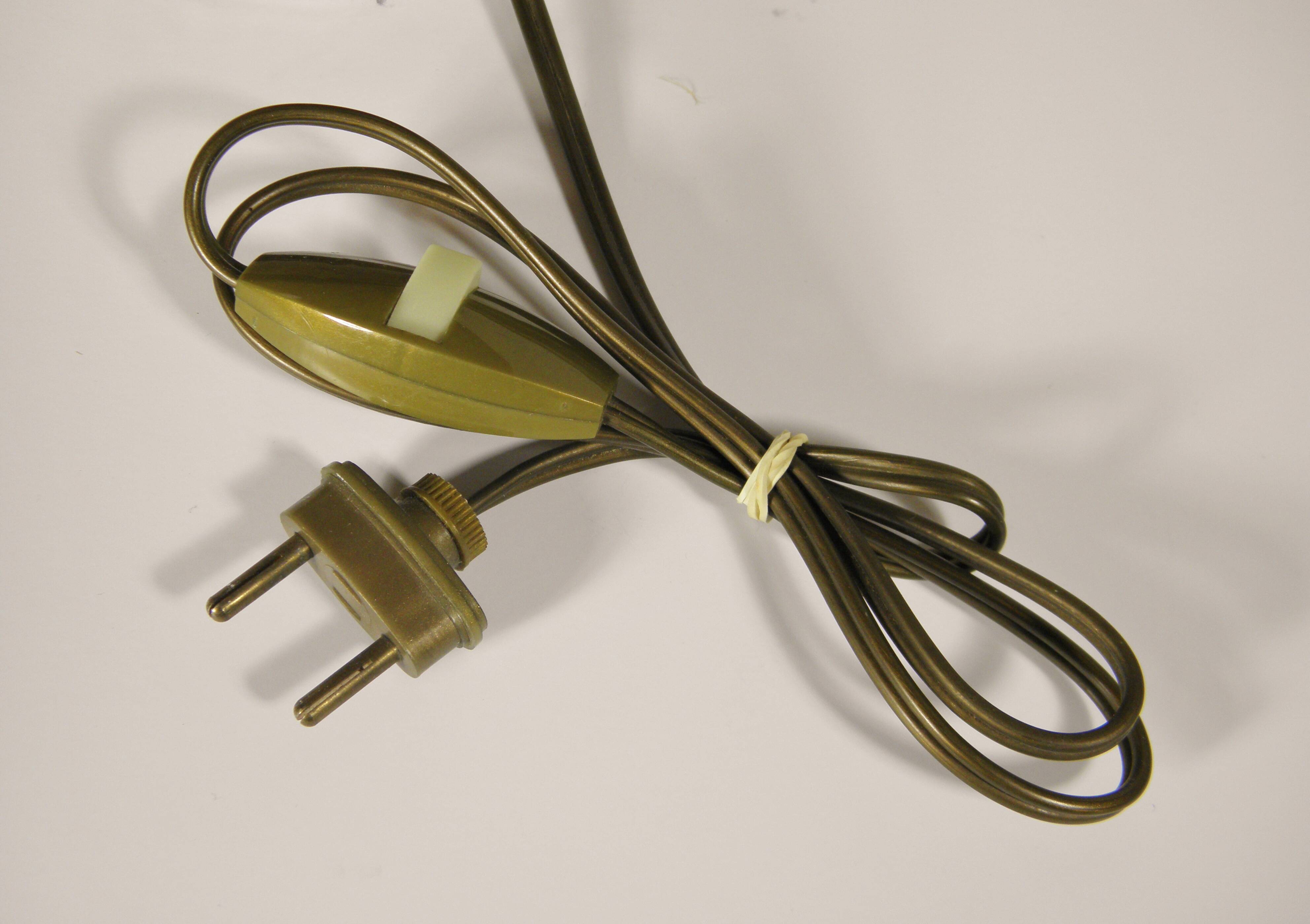Lampe en gres années 70