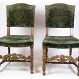 Oak chairs, Renaissance style